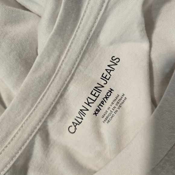 Calvin Klein Logo T-Shirt – White - Picture 9 of 10